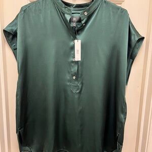 Elegant Green Women's Top